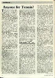 Anyone for Tennis? - Left