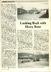 Looking Back with Harry Rose - Left