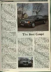 Road Impressions -- Mercedes Benz CE-24V Coupé  - Left