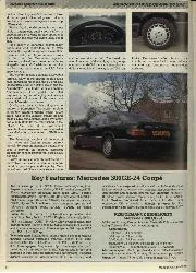 Road Impressions -- Mercedes Benz CE-24V Coupé  - Right