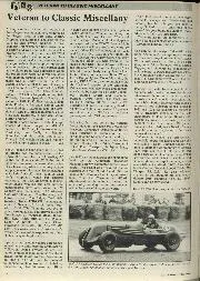 Veteran to classic miscellany, June 1991 - Left