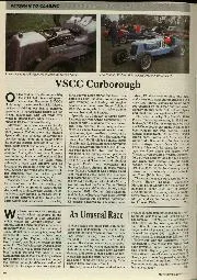 Veteran to classic -- an unusual race - Left