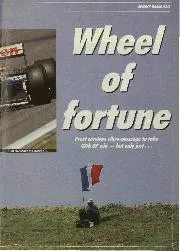 1993 Spanish Grand Prix: Wheel of fortune - Right