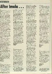 After Imola... - Left