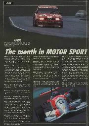 The month in MOTOR SPORT - Left