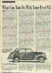 What Can You Do With Your Ford V8 - Left