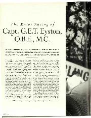 The Motor Racing of Capt. G.E.T. Eyston, O.B.E., M.C. - Left