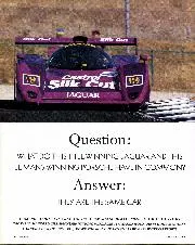 What do this title winning Jaguar and this Le Mans winning Porsche have in common? - Left
