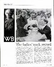 The ladies' track record - Left