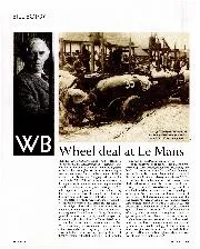 Wheel deal at Le Mans - Left