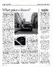 What price a Royce? - Left