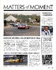 Historic sportscars on British GP Bill - Left