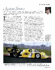 Ayrton Senna's sportscar cameo - Left