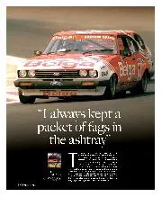 “I always kept a packet of fags in the ashtray” - Left