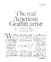 The Real American Graffiti artist - Right