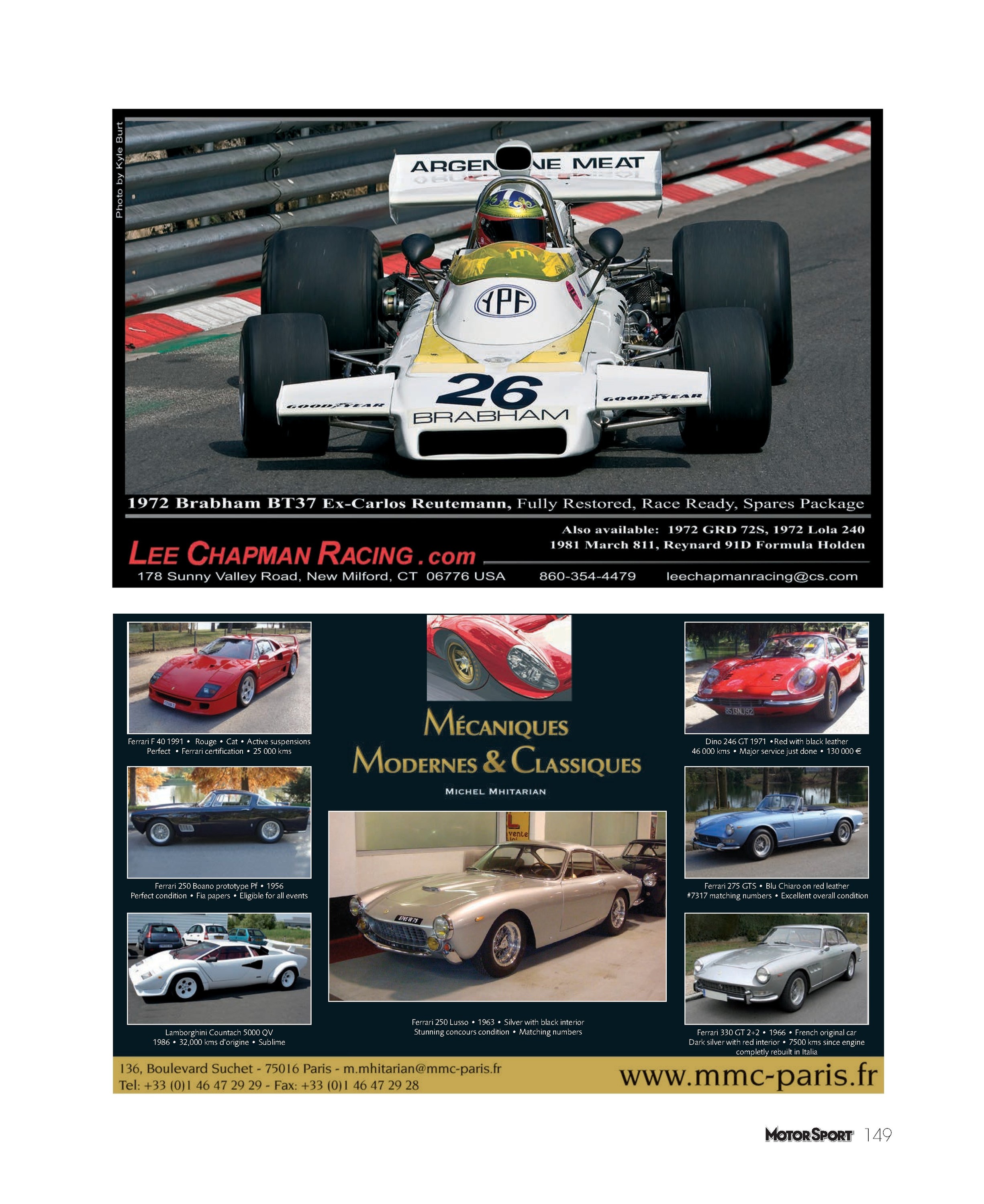 Keeping track of the BRDC'S star prizes June 2009 - Motor Sport Magazine