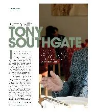 Lunch with .... Tony Southgate - Left