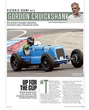 Historic scene with Gordon Cruickshank - Left