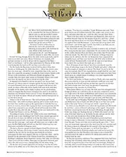 Reflections with Nigel Roebuck - Right