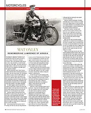 Remembering Lawrence of Arabia - Left