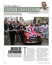 Historic scene with Gordon Cruickshank - Left