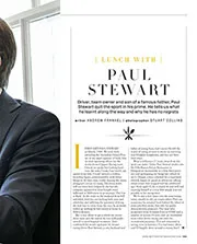 Lunch with Paul Stewart - Right