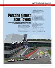 Porsche almost aces Toyota - Left
