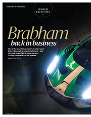 Brabham back in business - Left