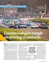 Goodwood gets tough on driving standards - Left