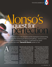 Alonso’s quest for perfection - Right