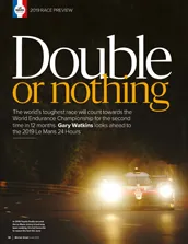 Le Mans Preview - Left
