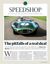 The pitfalls of a real deal: Aston Martin DBR1 - Left