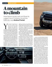 A mountain to climb for the 2020 Land Rover Defender - Left