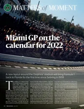 Miami GP on the calendar for 2022 - Left