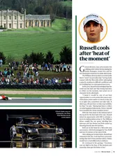 George Russell cools after ‘heat of the moment’ - Left