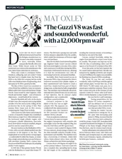 When Moto Guzzi led the world - Left