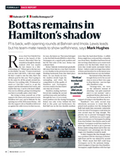 Bottas remains in Hamilton’s shadow after Bahrain and Imola - Left