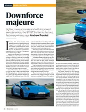 2021 Porsche 911 GT3 review: Downforce majeure - Left