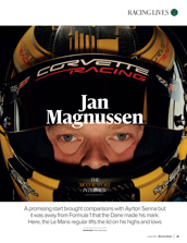 Jan Magnussen: The Motor Sport Interview - Left