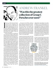 Andrew Frankel: 'The greatest collection of Group C Porsches ever seen?' - Left
