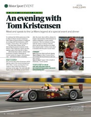 An evening with Tom Kristensen - Left
