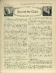 Round the Clubs, March 1925 - Left