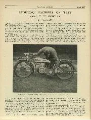 SPORTING MACHINESON ON TEST - Left