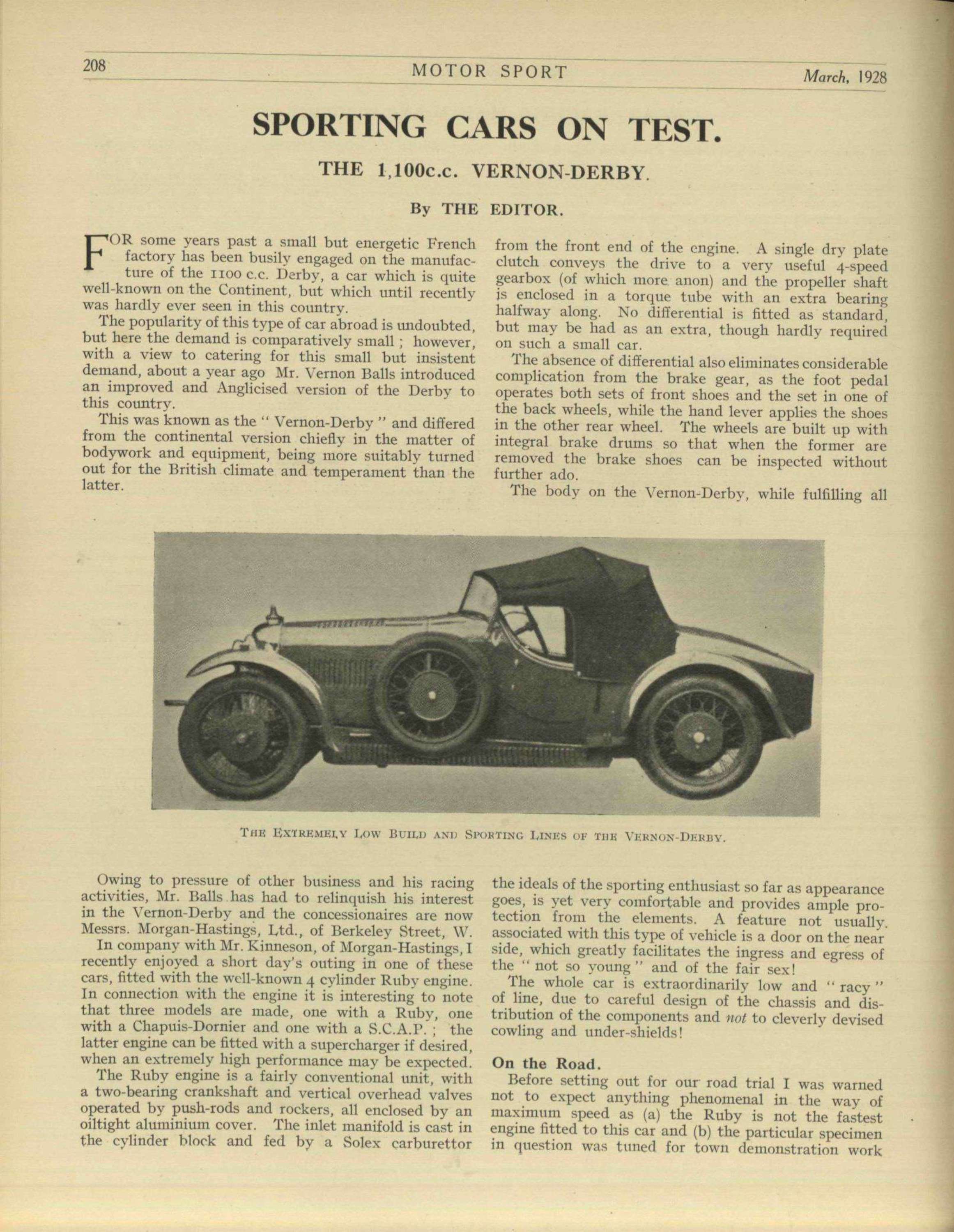 March 1928 - Motor Sport Magazine