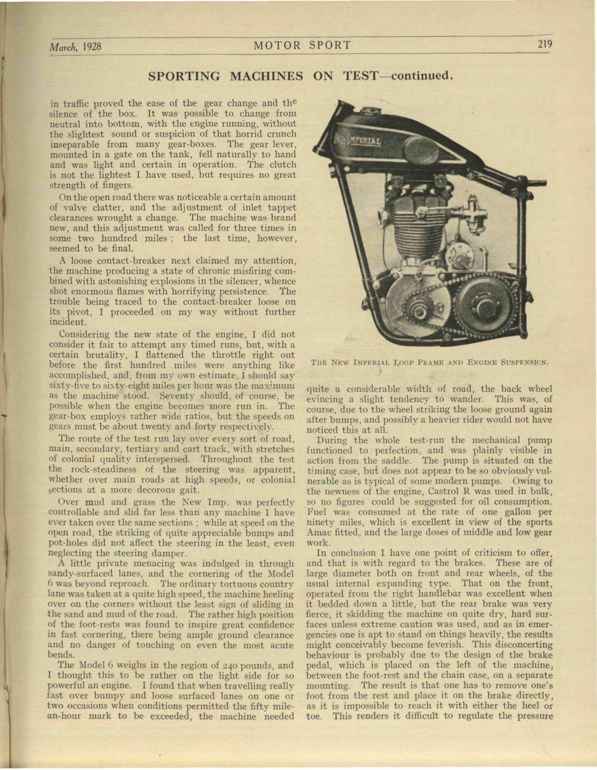 THE LAY PRESS. Motor Sport Magazine