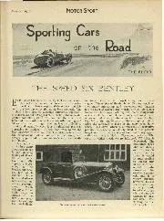 THE SPEED SIX BENTLEY - Left