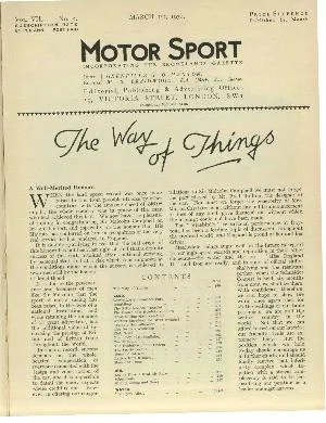 Cover image for March 1931