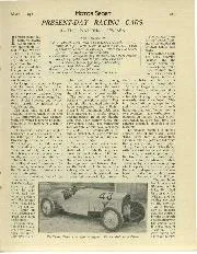 PRESENT-DAY RACING CARS. - Left