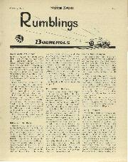 Rumblings, March 1932 - Left