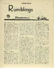 Rumblings, March 1932 - Left